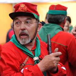 LA BATTAGLIA DI PONTE AMMIRAGLIO a Palermo lo sbarco dei mille . Fotografie di Giulio Azzarello &copy;2014.