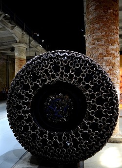 BIENNALE ARTE CONTEMPORANEA di Venezia Arsenale. Fotografie di Giulio Azzarello &copy;2020.