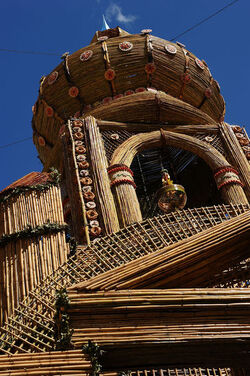 GLI ARCHI DI PASQUA a San Biagio Platani in Sicilia. Fotografie di Giulio Azzarello &copy;2014.