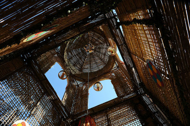 GLI ARCHI DI PASQUA a San Biagio Platani in Sicilia. Fotografie di Giulio Azzarello &copy;2014.