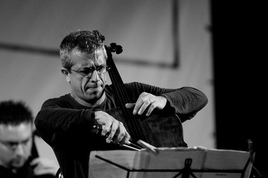 GIOVANNI SOLLIMA in concerto. Fotografie di Giulio Azzarello &copy;2014.