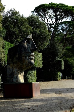 IGOR MITORAJ Giardino di Boboli. Fotografie di Giulio Azzarello &copy;2022.