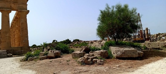 PARCO ARCHEOLOGICO DI SELINUNTE. Fotografie di Giulio Azzarello ©2023.