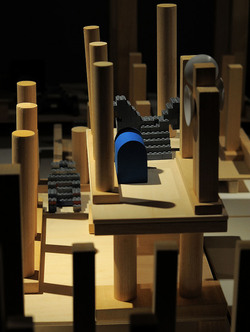 Mobile City installazione di Anne Clemence DeGrollee alla GAM di Palermo. Fotografie di Giulio Azzarello ©2017. Mobile City installazione di Anne Clemence DeGrollee alla GAM di Palermo. Fotografie di Giulio Azzarello ©2017.