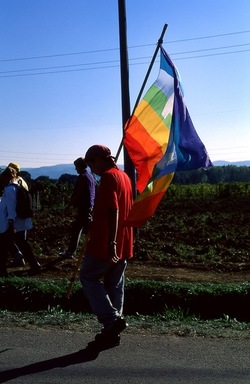 MARCIA DELLA PACE PERUGIA ASSISI fotografie di Giulio Azzarello &copy;2000 2022.