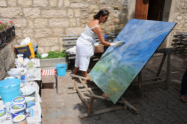 ESTEMPORANEA DI PITTURA fotografie di Giulio Azzarello ©2014. ESTEMPORANEA DI PITTURA fotografie di Giulio Azzarello ©2014.