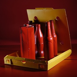 PIZZA ROSSA. Fotografia di Giulio Azzarello ©2023.