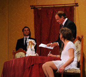 MARIO PUPELLA la sua scuola il suo teatro. Fotografie di Giulio Azzarello &copy;2014.