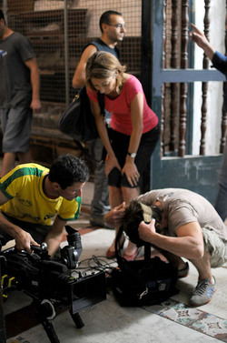 Le CATACOMBE di Palermo documentario film. Fotografie di scena e set di Giulio Azzarello &copy;2014.