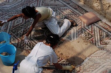 I MOSAICI della VILLA ROMANA DEL CASALE Piazza Armerina in Sicilia. Fotografie di Giulio Azzarello &copy;2014.