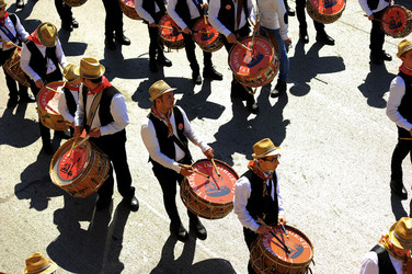 Tamburai siciliani di Agrigento. Fotografie di Giulio Azzarello &copy;2017.