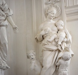 GLI STUCCHI DI GIACOMO SERPOTTA. Fotografie di Giulio Azzarello &copy;2018.