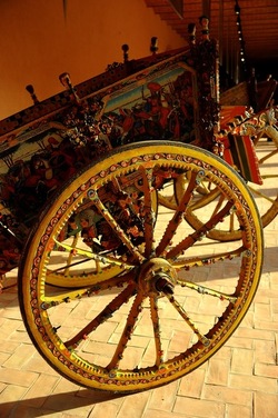 MUSEO DEL CARRETTO SICILIANO D Aumale. Fotografie di Giulio Azzarello &copy;2018.