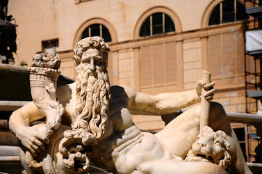 PIAZZA PRETORIA a Palermo panoramiche e particolari. Fotografie di Giulio Azzarello &copy;2014.