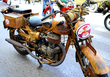 RADUNO di Auto e Moto classiche. Fotografie di Giulio Azzarello &copy;2016.