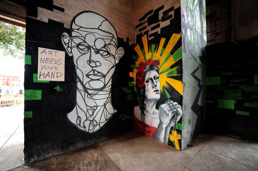 CANTIERI CULTURALI ALLA ZISA a Palermo. Fotografie di Giulio Azzarello &copy;2014.