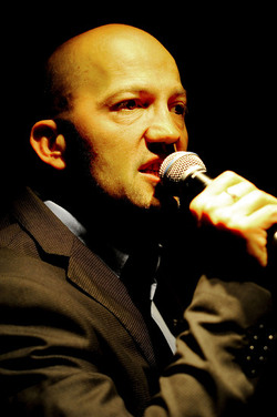 DARIO FERRARI E NINA LOMBARDINO attori italiani. Fotografie di Giulio Azzarello &copy;2014.