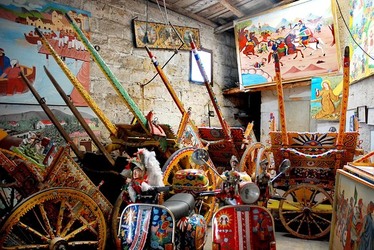 CARRETTO tipico siciliano palermitano. Fotografie di Giulio Azzarello &copy;2014.