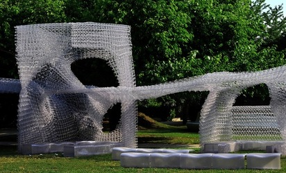 STRUTTURA PLASTICA BIENNALE di ARCHITETTURA di VENEZIA. Foto di G.Azzarello &copy;2018.