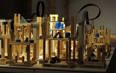 Mobile City installazione di Anne Clemence DeGrollee alla GAM di Palermo. Fotografie di Giulio Azzarello ©2017. Mobile City installazione di Anne Clemence DeGrollee alla GAM di Palermo. Fotografie di Giulio Azzarello ©2017.