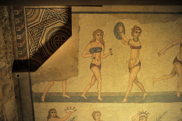 I MOSAICI della VILLA ROMANA DEL CASALE Piazza Armerina in Sicilia. Fotografie di Giulio Azzarello &copy;2014.