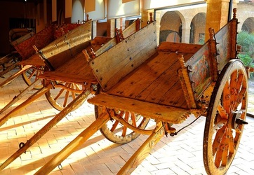 MUSEO DEL CARRETTO SICILIANO D Aumale. Fotografie di Giulio Azzarello &copy;2018.