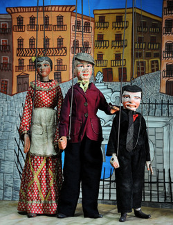 OPERA DEI PUPI dei maestri Mimmo e Nino Cuticchio. Fotografie di Giulio Azzarello &copy;2014.