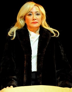 ANTONELLA RIZZO attrice siciliana italiana. Fotografie di Giulio Azzarello &copy;2018.