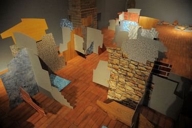 Installazione di Anne Clemence DeGrollee alla GAM di Palermo. Fotografie di Giulio Azzarello ©2017. Installazione di Anne Clemence DeGrollee alla GAM di Palermo. Fotografie di Giulio Azzarello ©2017.