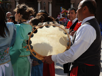 GRUPPO FOLK SICILIANO a Marsala. Fotografie di Giulio Azzarello &copy;2014.