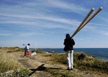 ARTE CONTEMPORANEA A PIRGI sito e riserva archeologica. Fotografie di Giulio Azzarello &copy;2014.