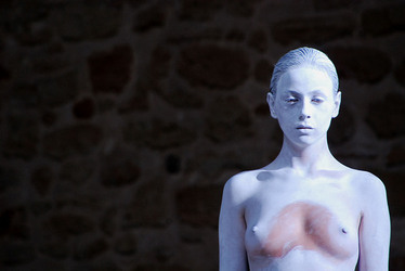 VANESSA BEECROFT allo Spasimo di Palermo alcuni momenti. Fotografie di Giulio Azzarello &copy;2014.