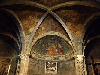 BASILICA DI S.FLAVIANO a Montefiascone Viterbo . Fotografie di Giulio Azzarello &copy;2014.
