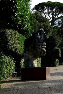 IGOR MITORAJ Giardino di Boboli. Fotografie di Giulio Azzarello &copy;2022.