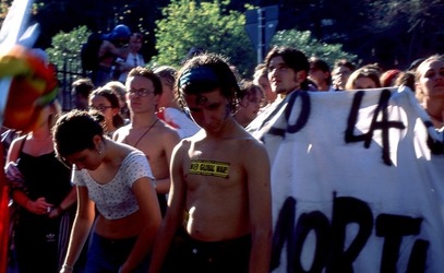 MARCIA DELLA PACE PERUGIA ASSISI fotografie di Giulio Azzarello &copy;2000 2022.