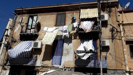 IL MERCATO DI BALLAR&ograve; a Palermo. Fotografie di Giulio Azzarello &copy;2018.