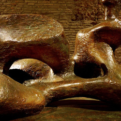HENRY MOORE mostra a Roma Fotografie di Giulio Azzarello &copy;2016.