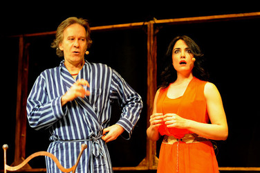 IL CABARET di Moschella Mul&egrave; attori e registi siciliani italiani. Foto di Giulio Azzarello &copy;2014.