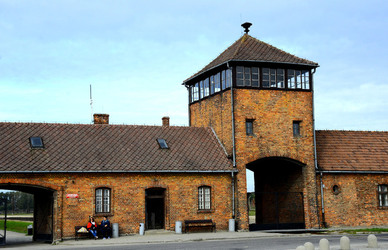 AUSCHIWITZ BIRKENAU il luogo della storia il campo. Fotografie di Giulio Azzarello &copy;2016.