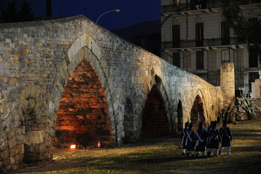 LA BATTAGLIA DI PONTE AMMIRAGLIO a Palermo lo sbarco dei mille . Fotografie di Giulio Azzarello &copy;2014.