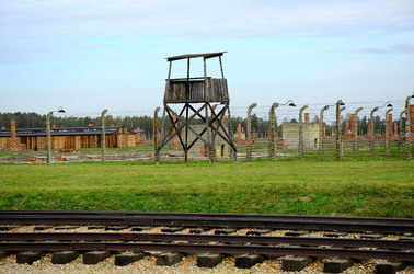 AUSCHIWITZ BIRKENAU il luogo della storia il campo. Fotografie di Giulio Azzarello &copy;2016.