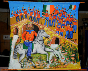 OPERA DEI PUPI dei maestri Mimmo e Nino Cuticchio. Fotografie di Giulio Azzarello &copy;2014.