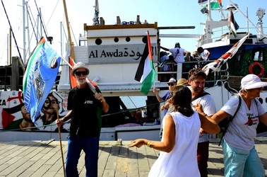 FREEDOM FLOTTILA verso Gaza da Palermo. Fotografie di Giulio Azzarello ©2018. FREEDOM FLOTTILA verso Gaza da Palermo. Fotografie di Giulio Azzarello ©2018.