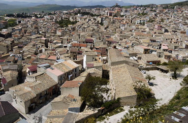 CORLEONE paese e comune siciliano panorami e particolari. Fotografie di Giulio Azzarello ©2014.