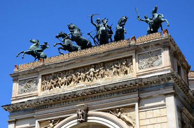 TEATRO Politeama di Palermo. Fotografie di Giulio Azzarello ©2014.