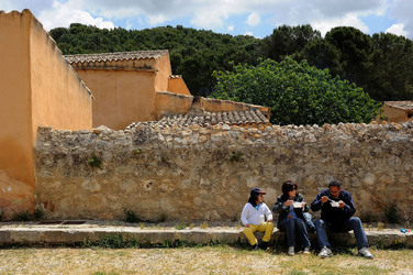 VIGNETO AGRITURISTICO PLANETA a Sambuca di Sicilia. Fotografie di Giulio Azzarello &copy;2014.