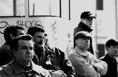 MANIFESTAZIONE per la pace nel curdistan turco. Fotografie di Giulio Azzarello &copy;2014.
