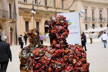 SIRACUSA arte a Ortiggia. Fotografie di Giulio Azzarello &copy;2014.