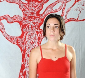 ISABELLA SCIORTINO attrice italiana. Fotografie di Giulio Azzarello &copy;2018.