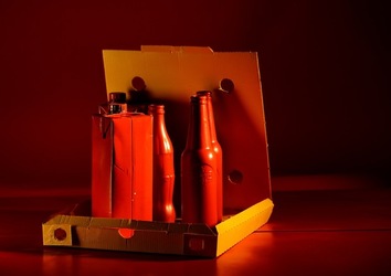 PIZZA ROSSA. Fotografia di Giulio Azzarello ©2023.